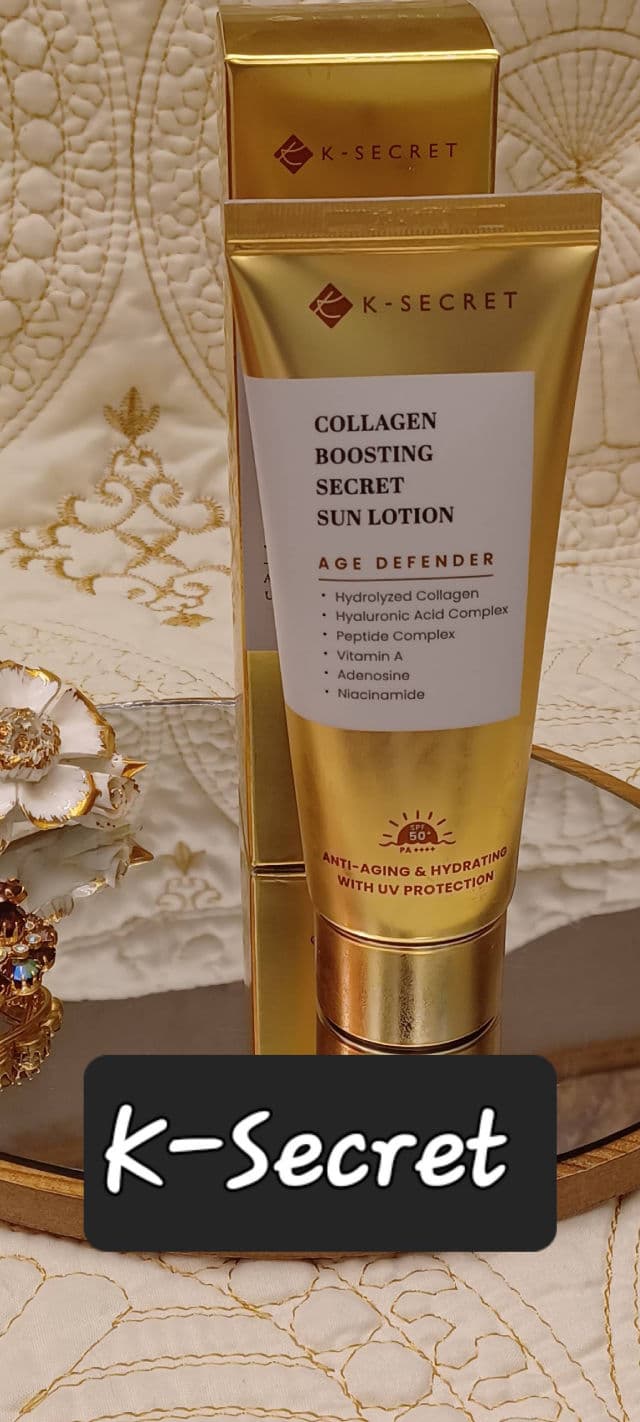 K-Secret Collagen Boosting Secret Sun Lotion SPF 50+ PA++++ review photo by daliajulius