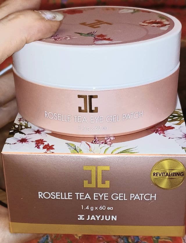 Jayjun Roselle Tea Eye Gel Patch review photo by daliajulius