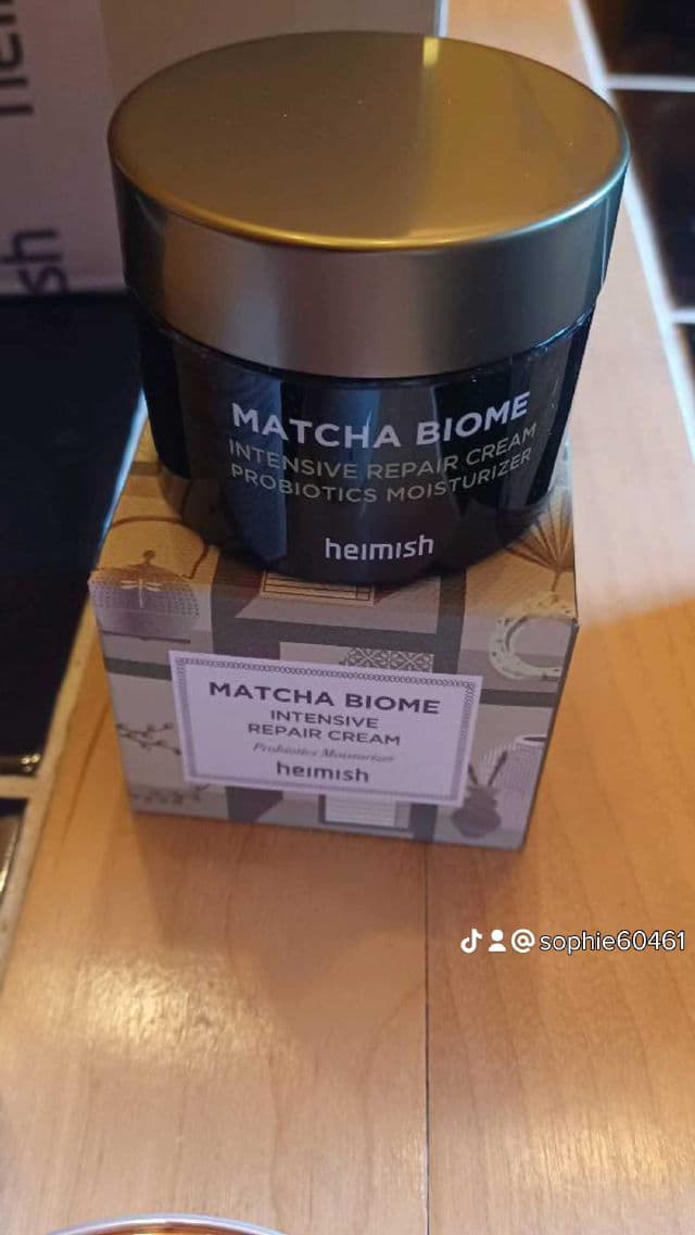 Heimish Matcha Biome Intensive Repair Cream Probiotics Moisturizer review photo by daliajulius