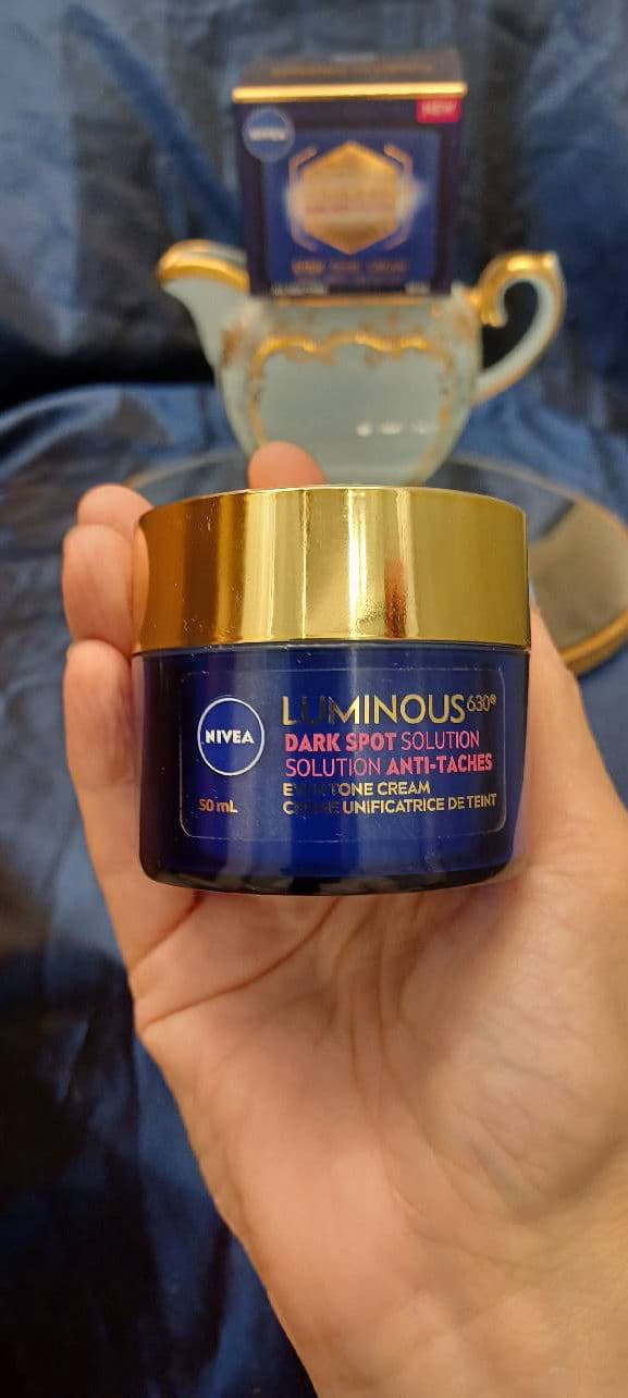 Nivea Cellular Luminous 630 Anti Dark-Spot Even Tone Night Cream review photo by daliajulius
