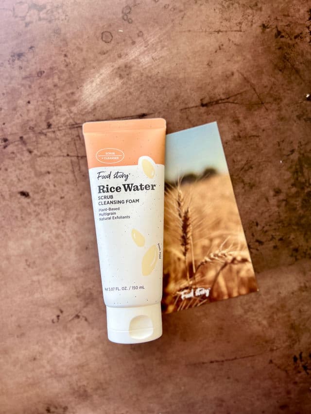 Food Story Rice Water Scrub Cleansing Foam review photo by JuanderJunkie