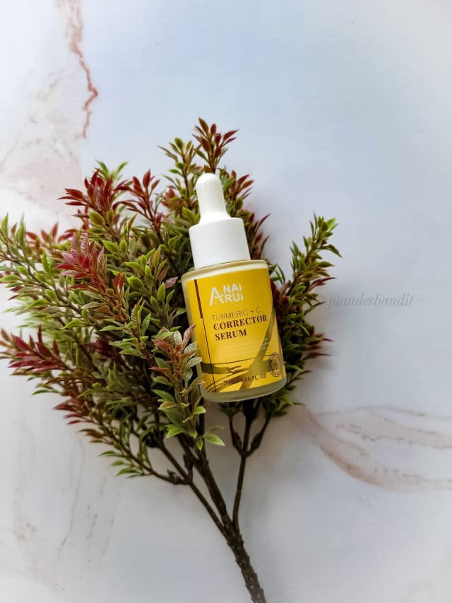 ANAIRUI Skin Care Turmeric + C Corrector Serum review photo by JuanderJunkie