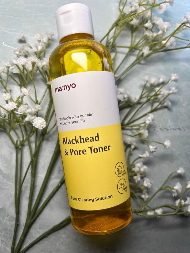 manyo Blackhead & Pore Toner review photo by JuanderJunkie