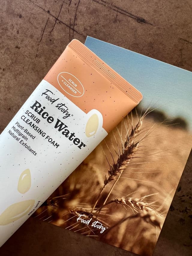 Food Story Rice Water Scrub Cleansing Foam review photo by JuanderJunkie
