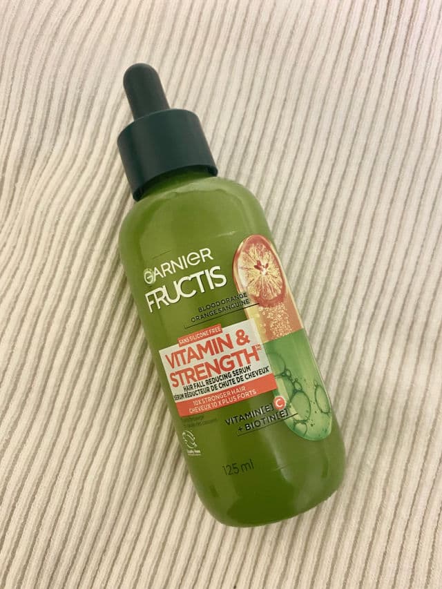 Garnier Fructis Vitamin & Strength Anti-Fall Treatment Serum review photo by flowersn6