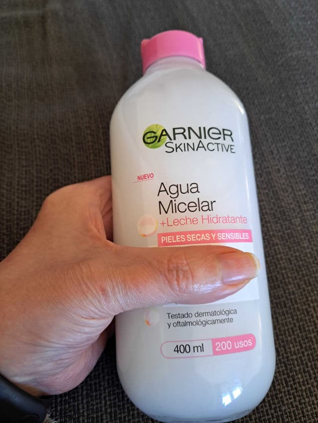 Garnier Agua Micelar con Leche Hidratante review photo by Animoli