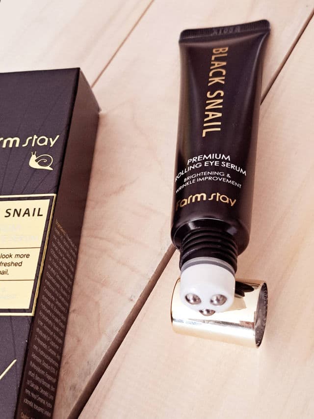 Farmstay Black Snail Premium Rolling Eye Serum review photo by Animoli