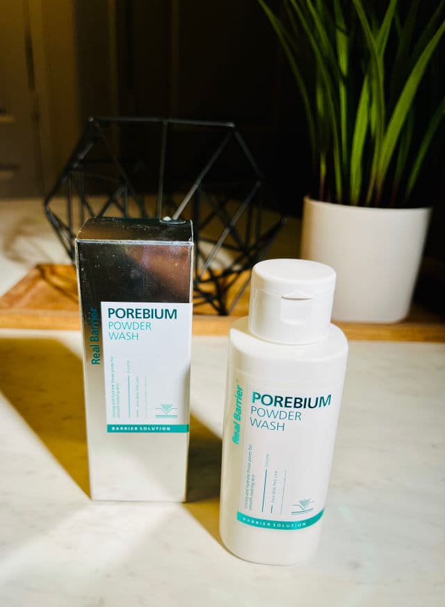 Real Barrier Pore Bium Powder Wash review photo by Omshantifr