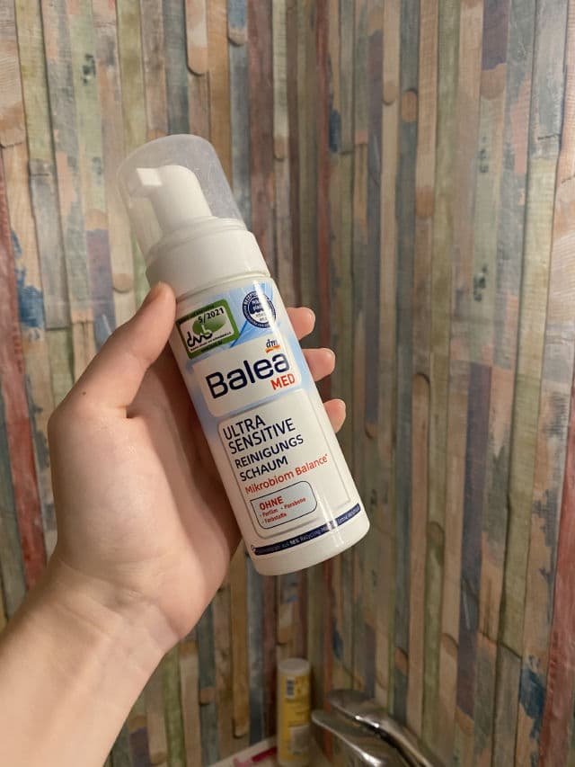 Balea Med Ultra Sensitive Reinigungsschaum  review photo by kozmetikakezdoknek