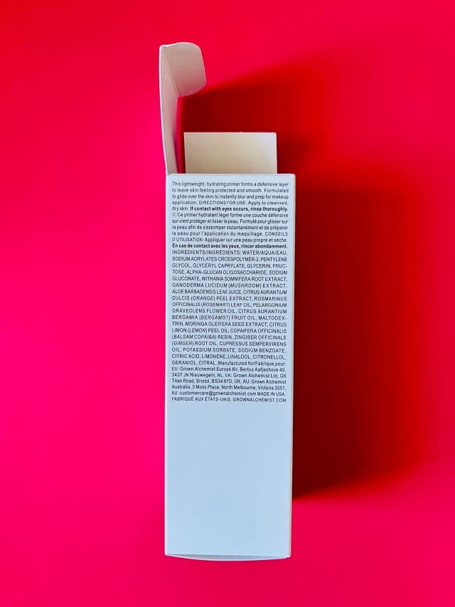 Grown Alchemist Anti-Pollution Primer review photo by Samplefreebie