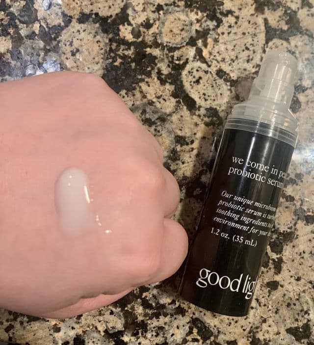 good light We Come In Peace Probiotics Serum review photo by intothebouncenglow