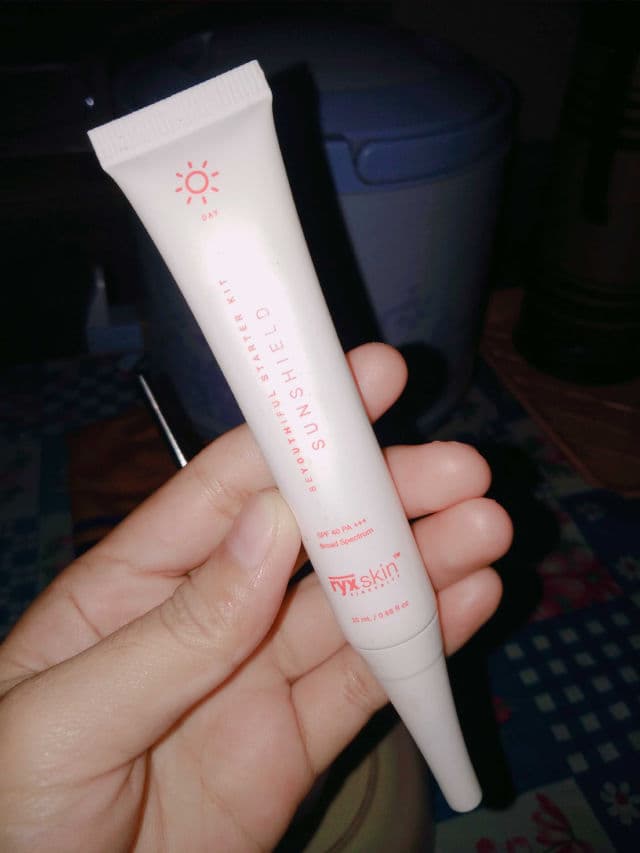 Ryx Skincerity Starter Kit - Sunscreen review photo by anjieeenomoto