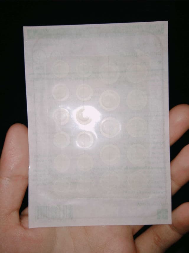 Face Republic Calming Pimple Patch review photo by anjieeenomoto