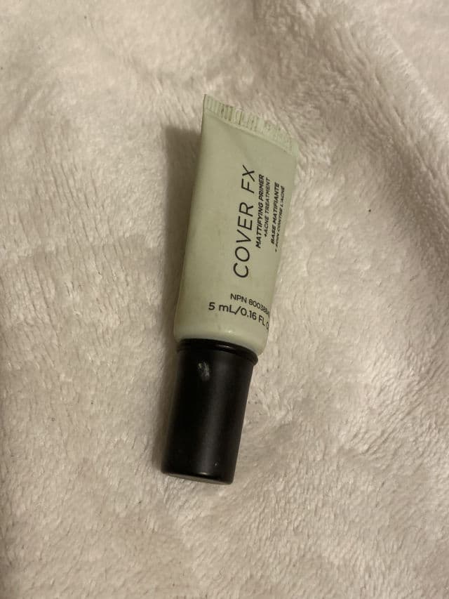 Cover FX Mattifying Primer With Anti-Acne Treatment review photo by Beautyalways