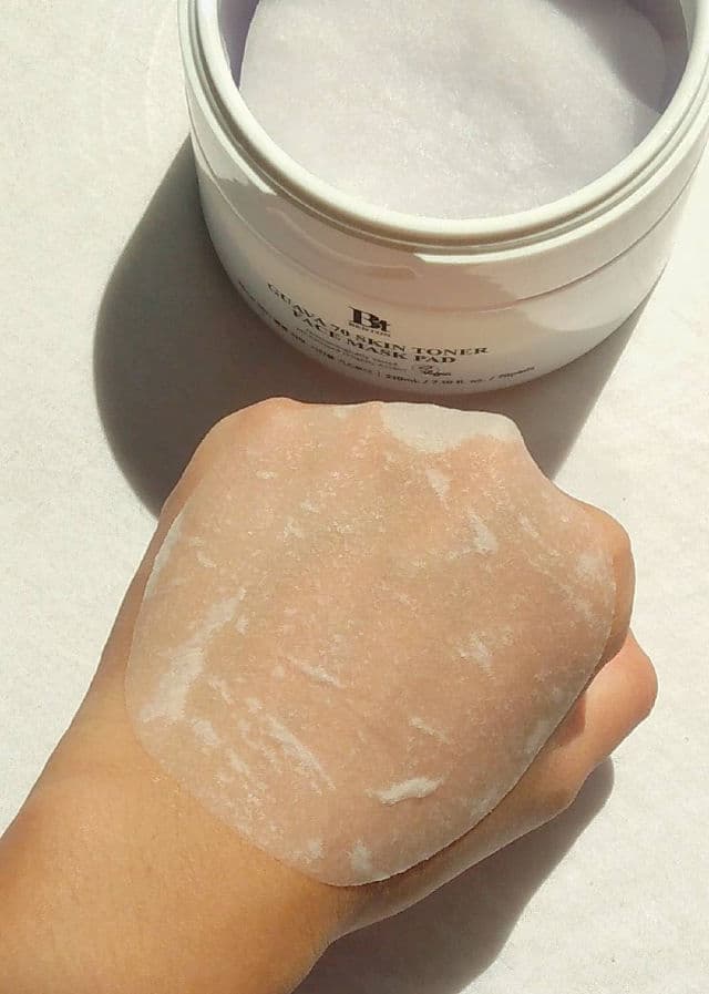 BENTON Guava 70 Skin Toner Pad review photo by klouiseee