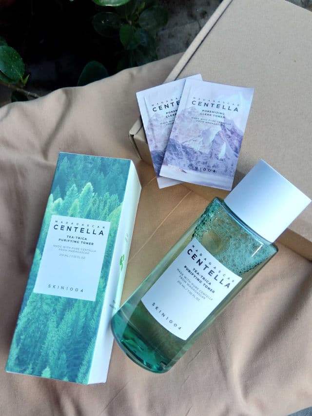 SKIN1004 Madagascar Centella Tea-Trica Purifying Toner review photo by klouiseee