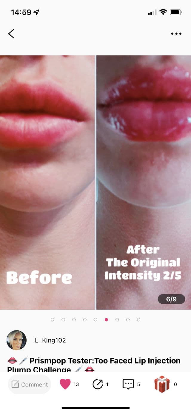 Too Faced Lip Injection Extreme Lip Plumper review photo by LKing102