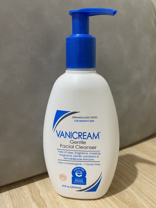 Vanicream Gentle Facial Cleanser for Sensitive Skin review photo by Kittyloy