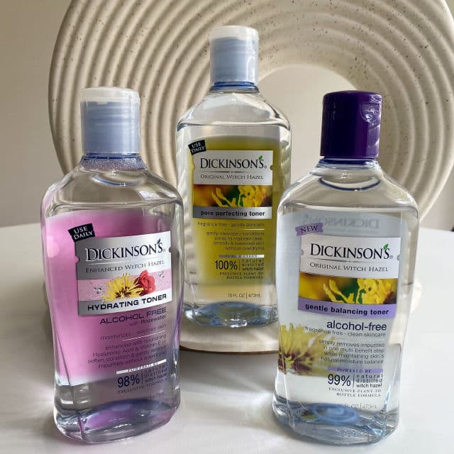 Dickinson's Hydrating Toner with Rose Water review photo by simplythebethblog