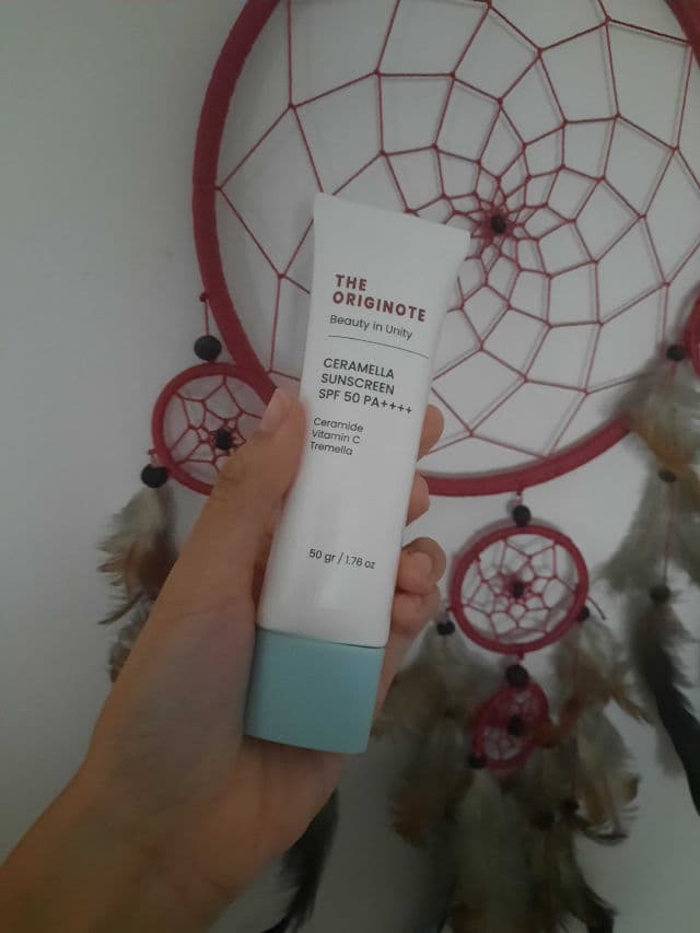 The Originote Ceramella Sunscreen SPF50 PA++++ review photo by yulianahaa