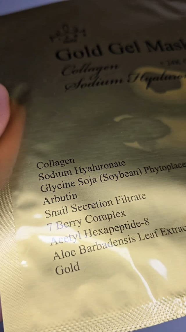 Tiara Gold 24K Gold Gel Mask review photo by liyal