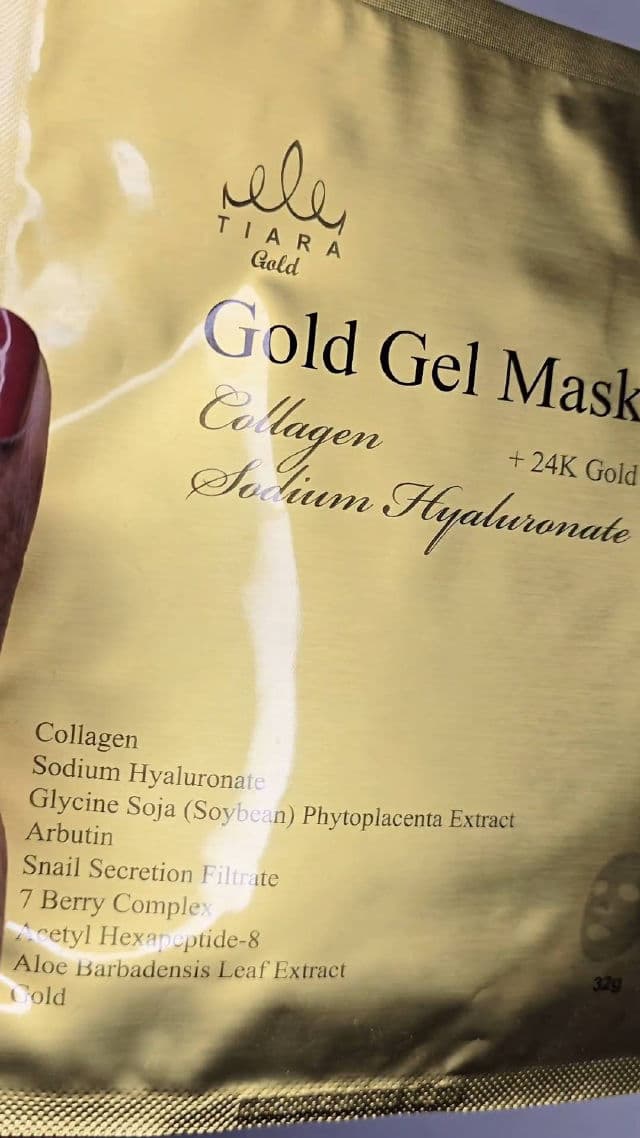 Tiara Gold 24K Gold Gel Mask review photo by liyal
