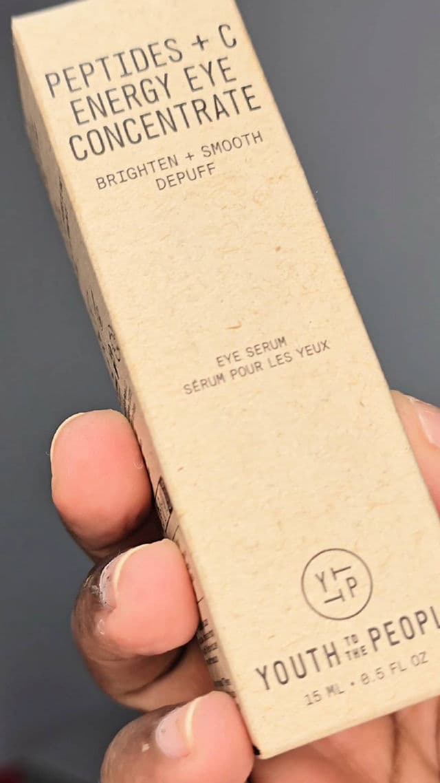 Youth To The People Peptides + C Energy Eye Concentrate review photo by liyal