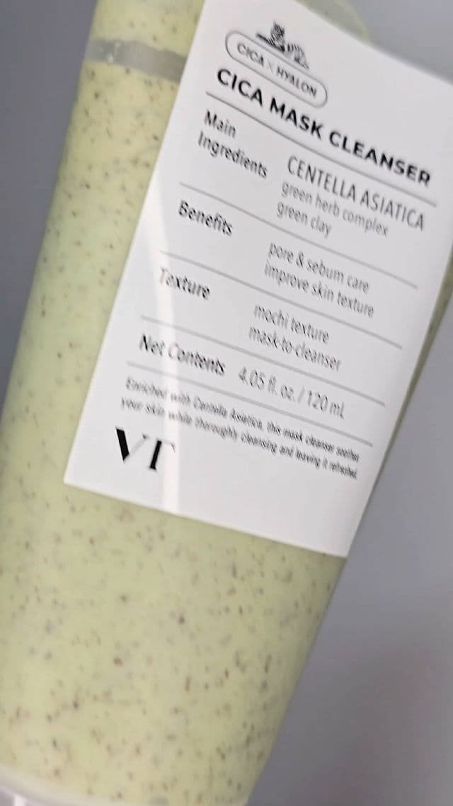 VT COSMETICS Cica Mask Cleanser review photo by liyal