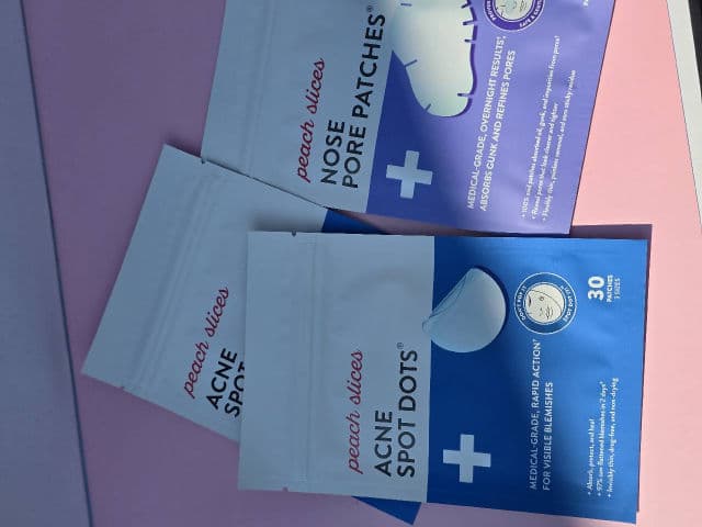 Peach Slices Acne Spot Dots review photo by liyal