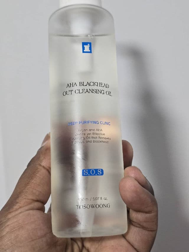 TOSOWOONG AHA Blackhead Out Cleansing Oil review photo by liyal