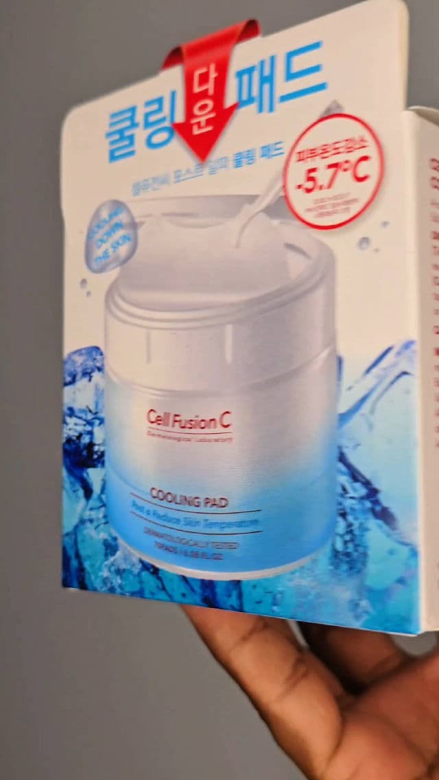 Cell Fusion C Post Alpha Cooling Pad review photo by liyal