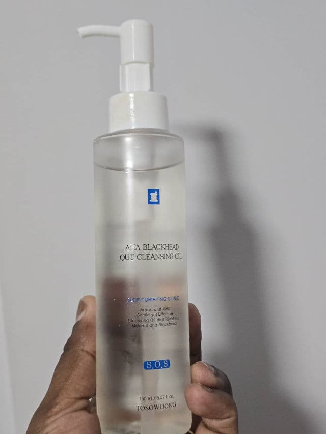 TOSOWOONG AHA Blackhead Out Cleansing Oil review photo by liyal
