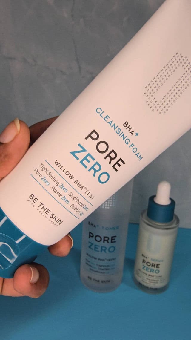be the skin BHA+ Pore Zero Cleansing Foam  review photo by liyal