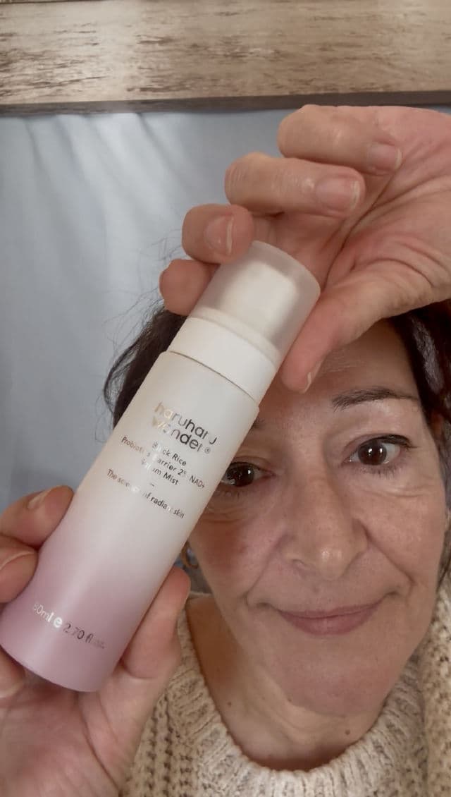 HaruHaru WONDER Black Rice Probiotics Barrier 2% NAD + Serum Mist review photo by Cececel