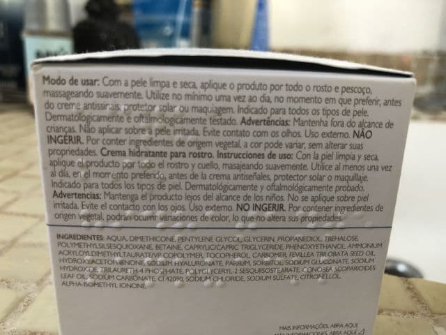 Natura Chronos Aqua Gel-Hydrator review photo by Centenno