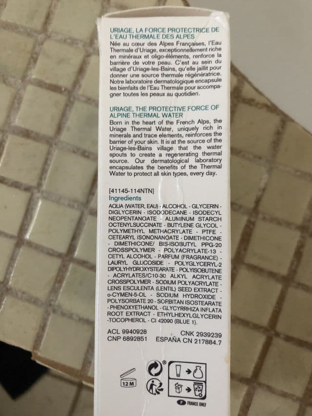 Uriage Hyseac Mat' Matifying Emulsion review photo by Centenno