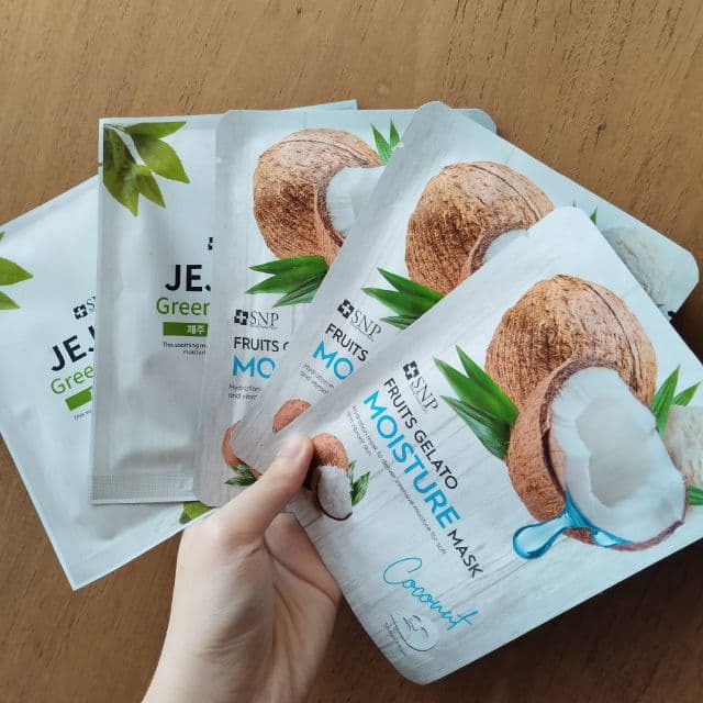 SNP Fruits Gelato Moisture Mask - Coconut review photo by thisisricka