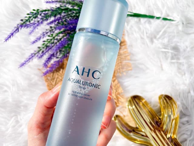 AHC Aqualuronic Toner review photo by aritamakeup