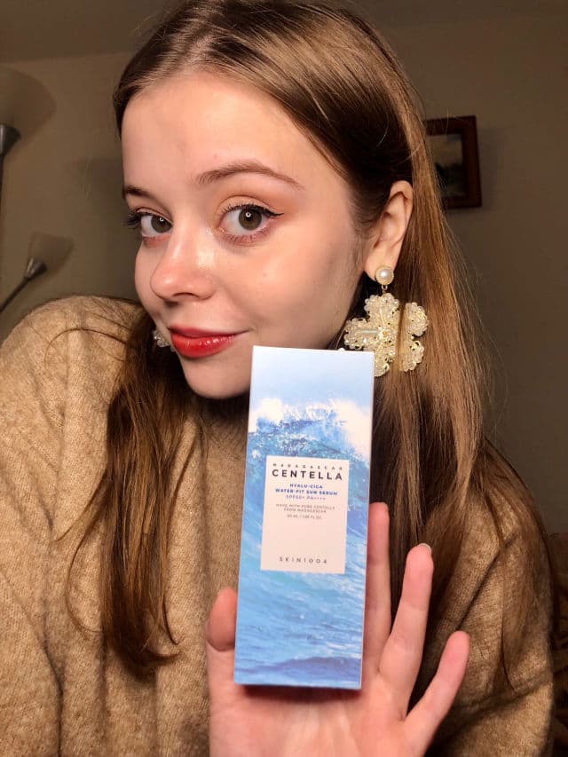 SKIN1004 Madagascar Centella Hyalu-Cica Water-Fit Sun Serum SPF50+ PA++++ review photo by yoshova
