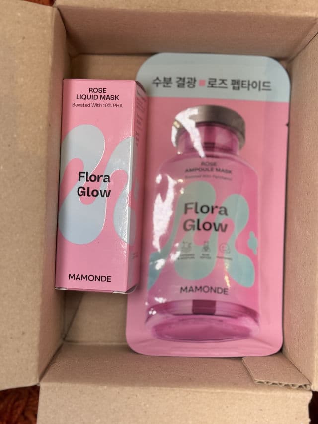 Mamonde Flora Glow Rose Liquid Mask review photo by BukolaBanks