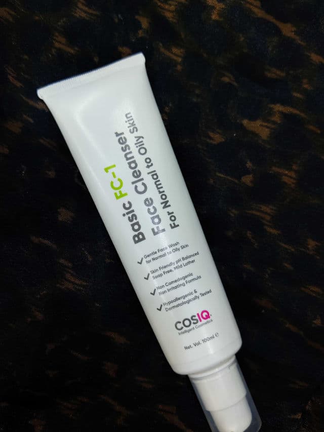 COSiQ FC-1 Face Cleanser for Normal to Oily Skin review photo by Tanujapatil3