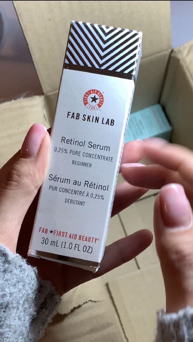 First Aid Beauty Retinol Serum 0.25% Pure Concentrate review photo by lolsnailbox