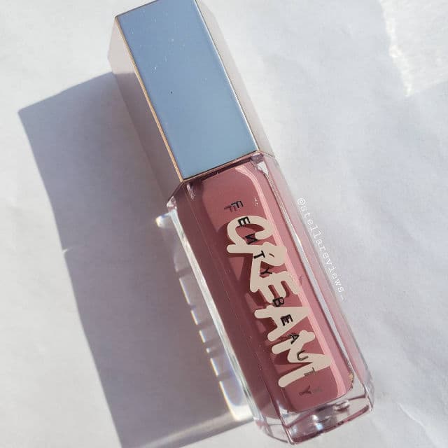 Fenty Beauty Gloss Bomb Color Drip Lip Cream - Mauve Wives review photo by stellareviews