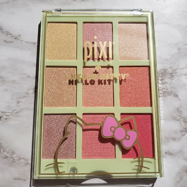 Pixi Hello Kitty Chrome Glow Palette review photo by stellareviews