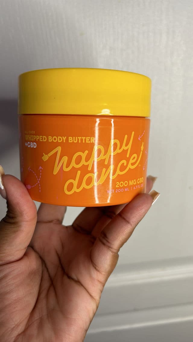 Happy Dance CBD Body Butter review photo by acurvierview