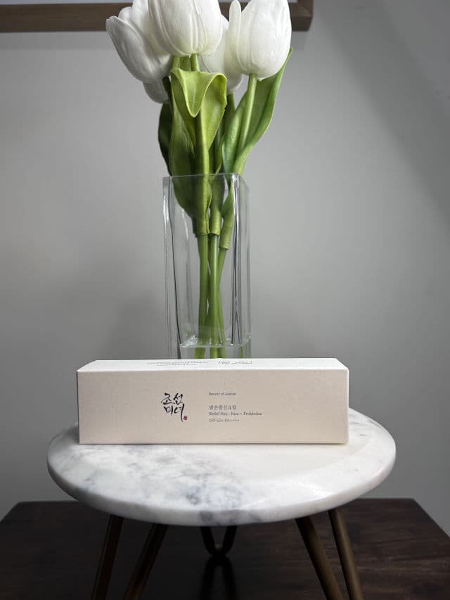 BEAUTY OF JOSEON Relief Sun Rice + Probiotics SPF50+ PA++++ review photo by acurvierview