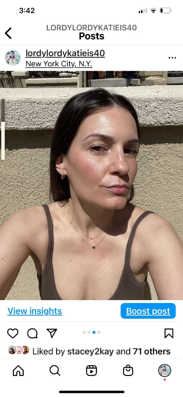 rms beauty ReDimension Hydra Powder Blush - Sangria review photo by KatieMoe