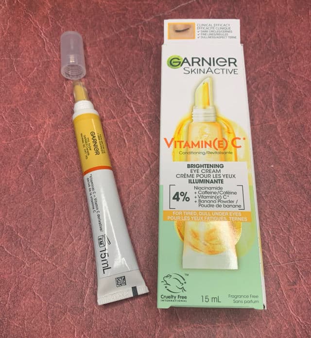 Garnier Vitamin C* Brightening Eye Cream review photo by manonv