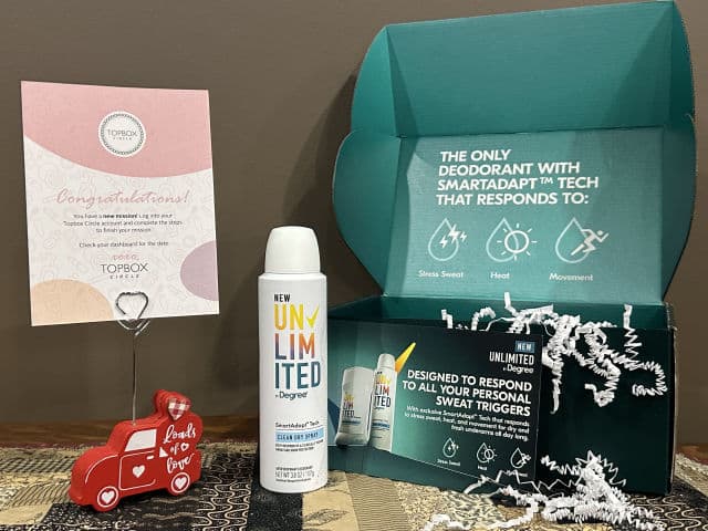 Degree Unlimited Antiperspirant Deodorant Clean review photo by shannonmarie75