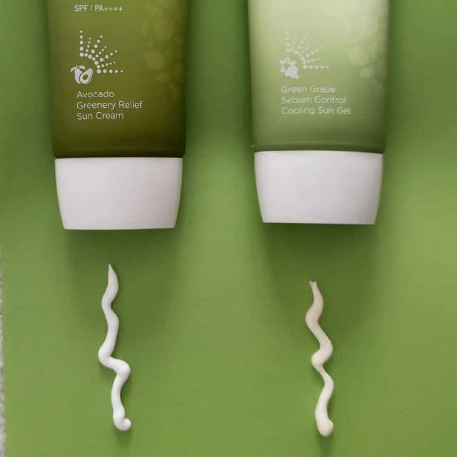 Frudia Avocado Greenery Relief Sun Cream SPF50+ PA++++ review photo by KristinK